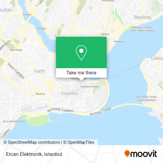 Ercan Elektronik map