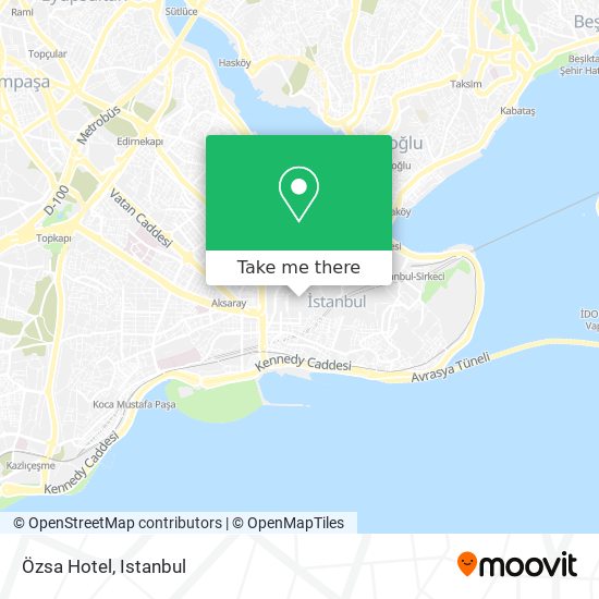 Özsa Hotel map