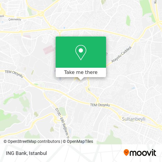 ING Bank map