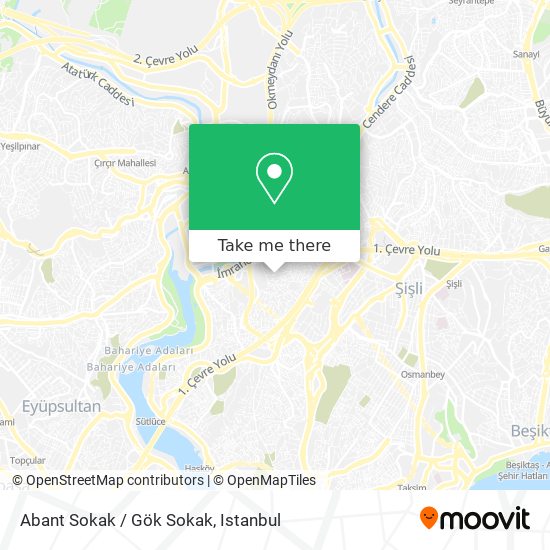 Abant Sokak / Gök Sokak map