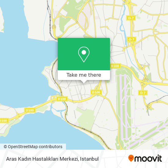 Aras Kadın Hastalıkları Merkezi map