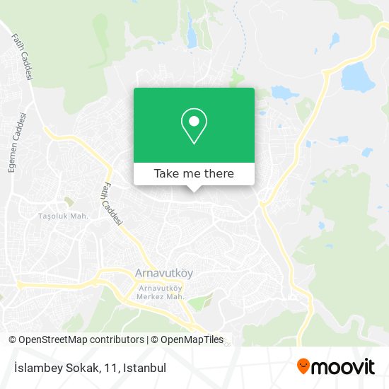 İslambey Sokak, 11 map