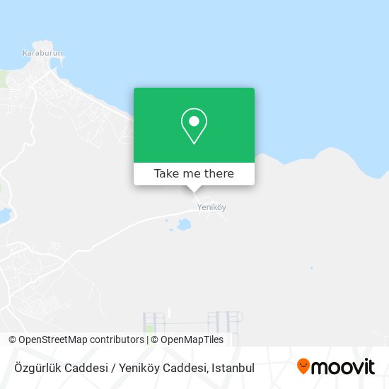 Özgürlük Caddesi / Yeniköy Caddesi map