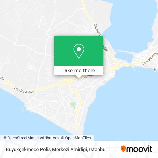 Büyükçekmece Polis Merkezi Amirliği map