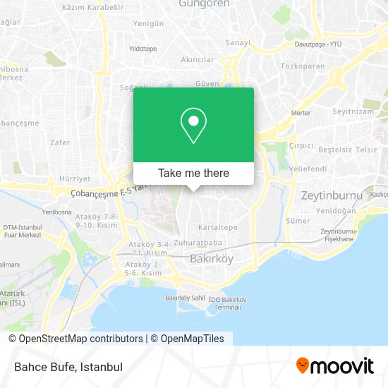 Bahce Bufe map