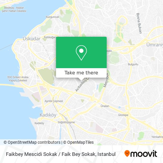 Faikbey Mescidi Sokak / Faik Bey Sokak map