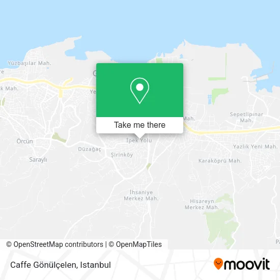 Caffe Gönülçelen map