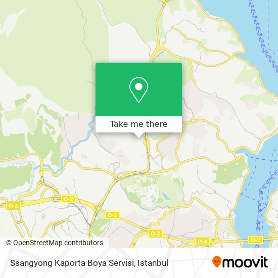 Ssangyong Kaporta Boya Servisi map