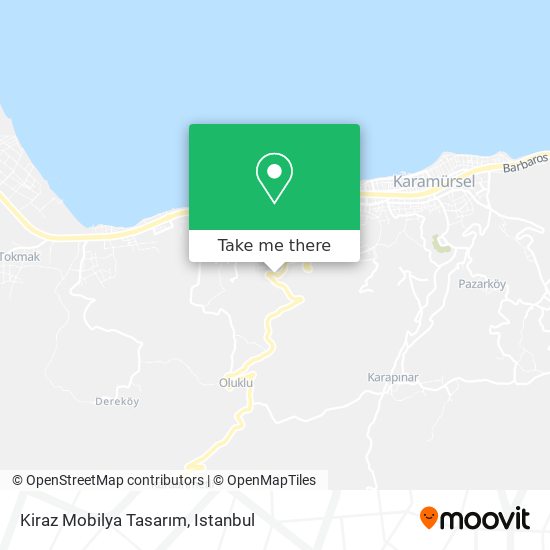 Kiraz Mobilya Tasarım map