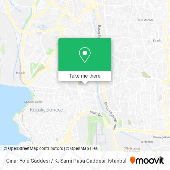 Çınar Yolu Caddesi / K. Sami Paşa Caddesi map