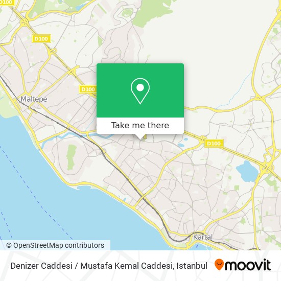 Denizer Caddesi / Mustafa Kemal Caddesi map