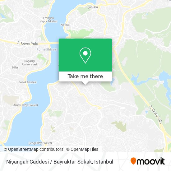 Nişangah Caddesi / Bayraktar Sokak map