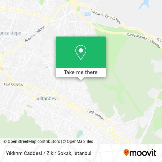 Yıldırım Caddesi / Zikir Sokak map