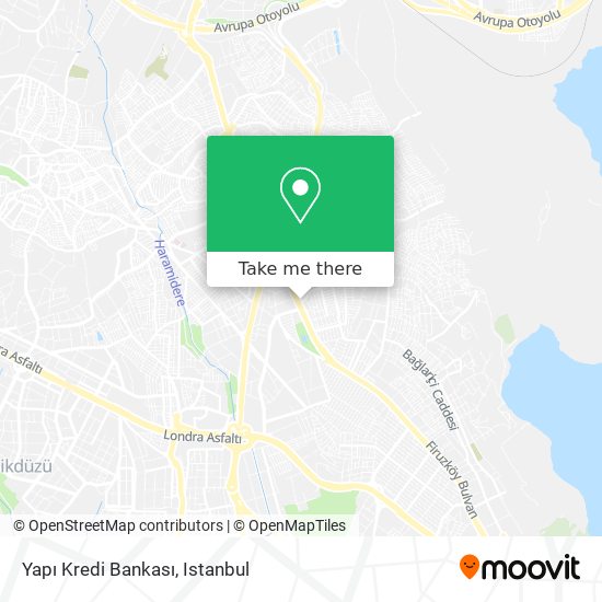 Yapı Kredi Bankası map