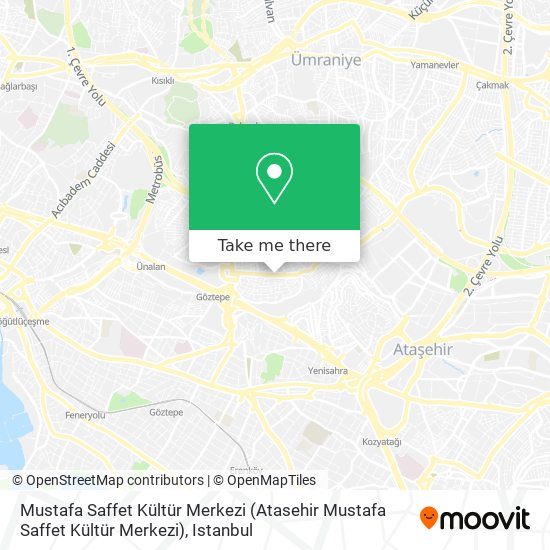 Mustafa Saffet Kültür Merkezi map