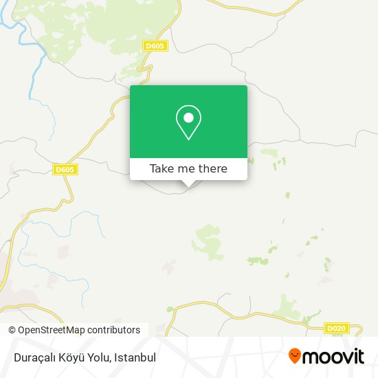 Duraçalı Köyü Yolu map