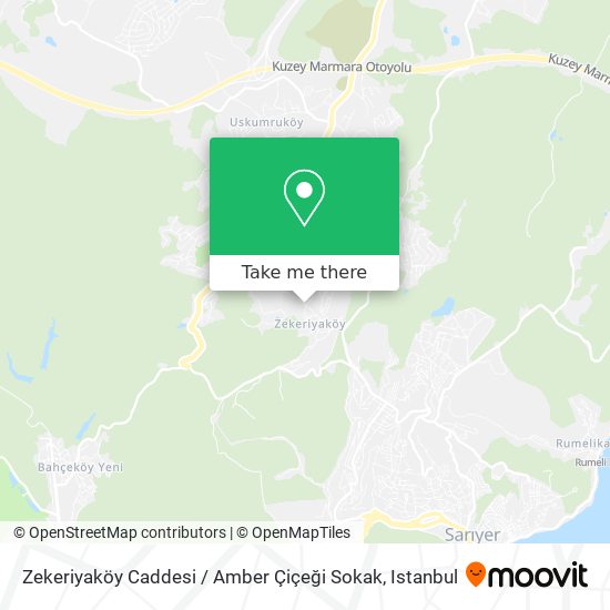 Zekeriyaköy Caddesi / Amber Çiçeği Sokak map