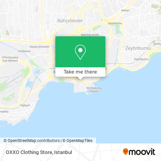 OXXO Clothing Store map