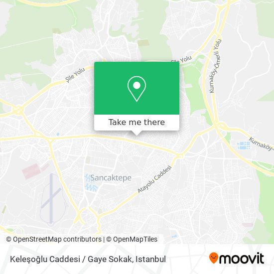 Keleşoğlu Caddesi / Gaye Sokak map