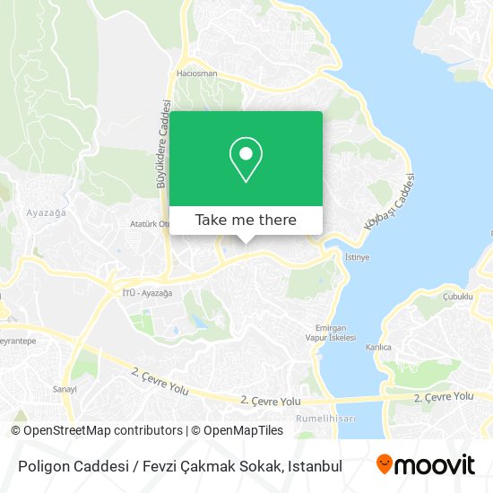 Poligon Caddesi / Fevzi Çakmak Sokak map