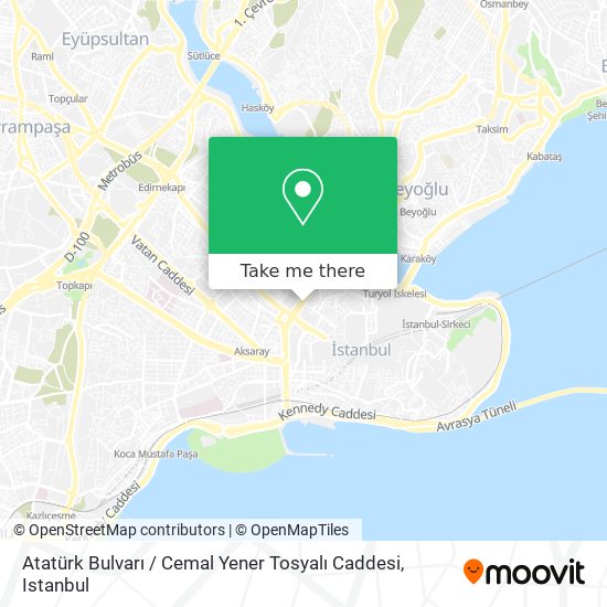 Atatürk Bulvarı / Cemal Yener Tosyalı Caddesi map