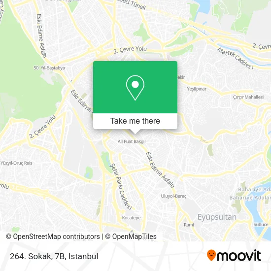 264. Sokak, 7B map
