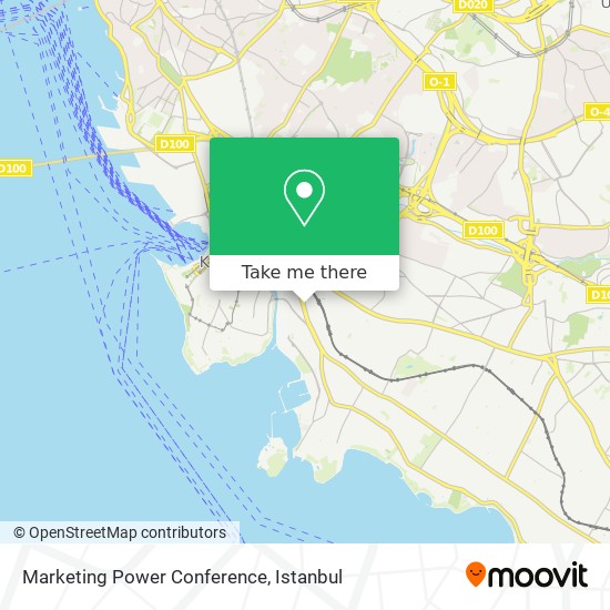 Marketing Power Conference map