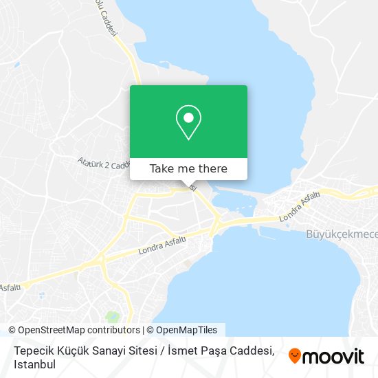 Tepecik Küçük Sanayi Sitesi / İsmet Paşa Caddesi map
