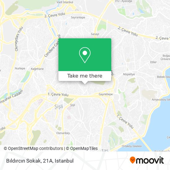 Bıldırcın Sokak, 21A map