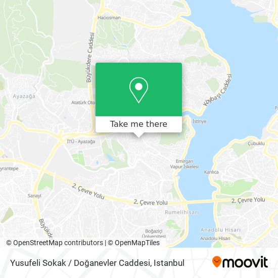 Yusufeli Sokak / Doğanevler Caddesi map