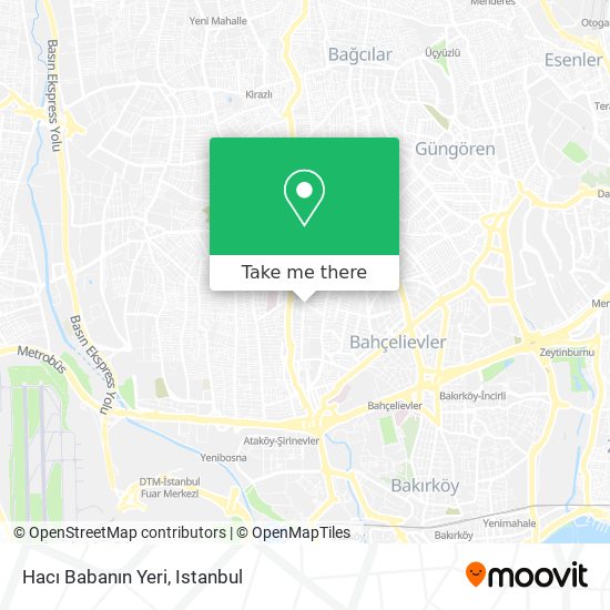 Hacı Babanın Yeri map