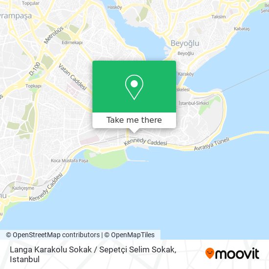 Langa Karakolu Sokak / Sepetçi Selim Sokak map