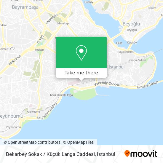 Bekarbey Sokak / Küçük Langa Caddesi map