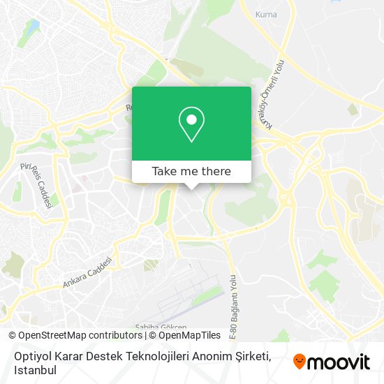 Optiyol Karar Destek Teknolojileri Anonim Şirketi map
