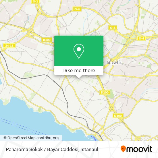 Panaroma Sokak / Bayar Caddesi map