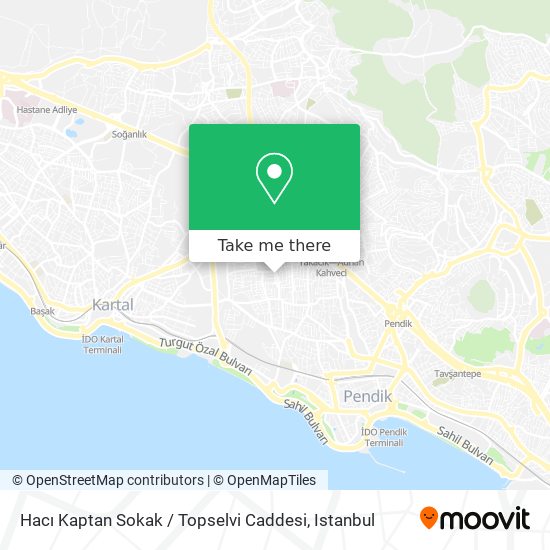 Hacı Kaptan Sokak / Topselvi Caddesi map