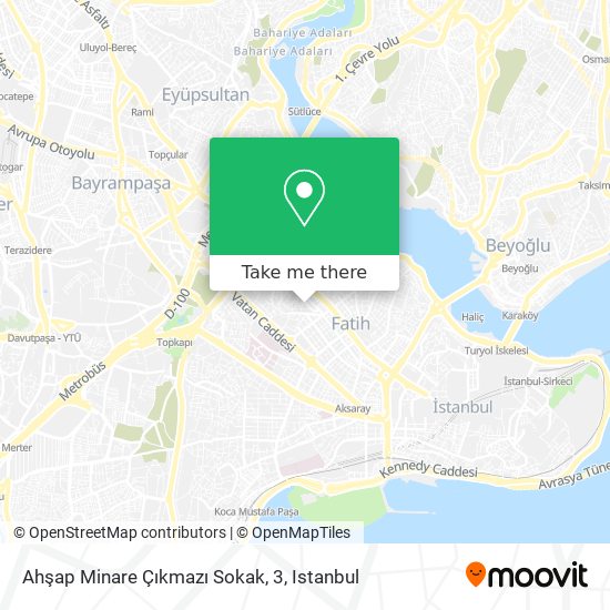 Ahşap Minare Çıkmazı Sokak, 3 map