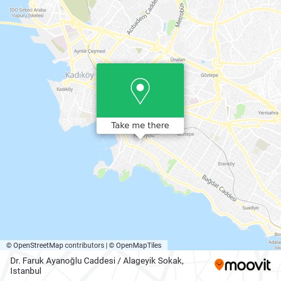 Dr. Faruk Ayanoğlu Caddesi / Alageyik Sokak map
