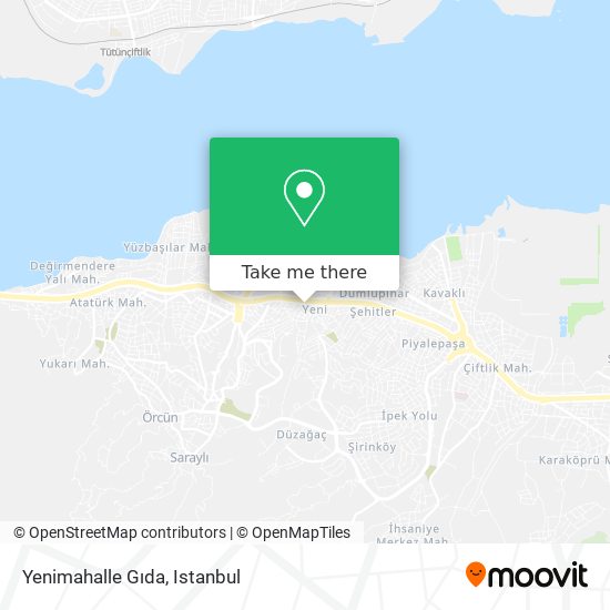 Yenimahalle Gıda map