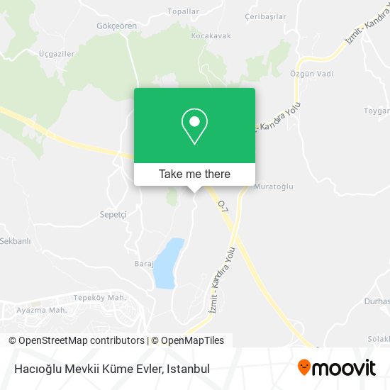Hacıoğlu Mevkii Küme Evler map