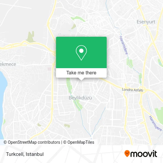Turkcell map