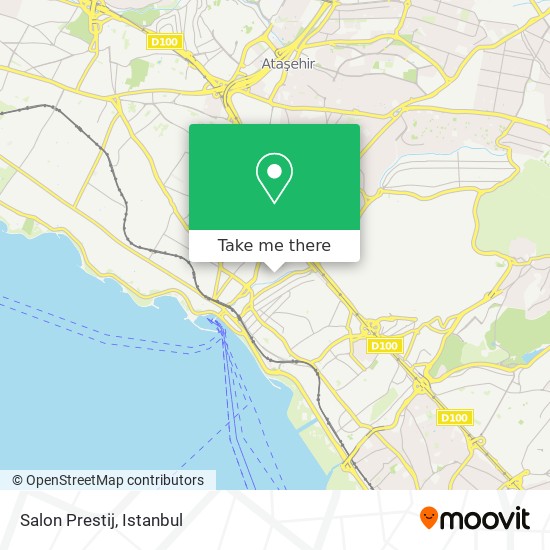 Salon Prestij map