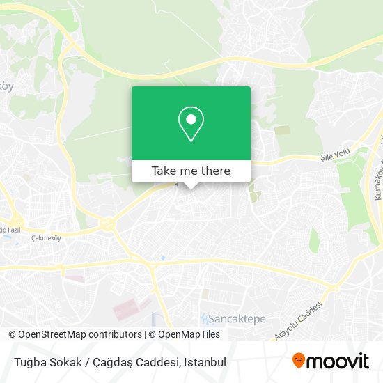Tuğba Sokak / Çağdaş Caddesi map