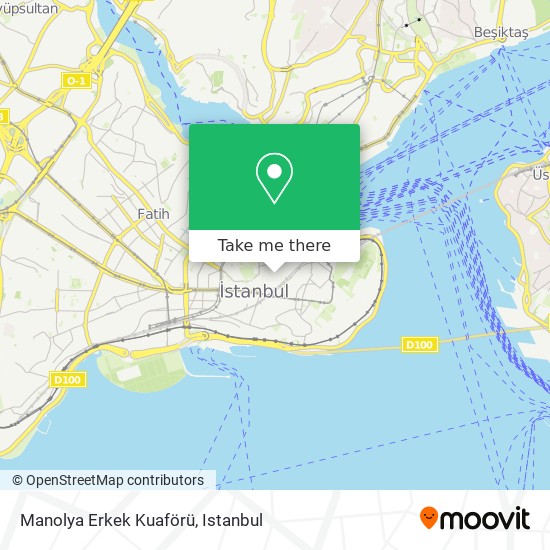 Manolya Erkek Kuaförü map