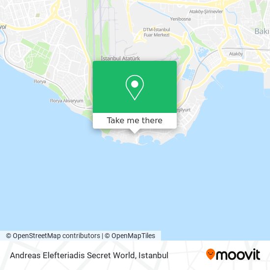 Andreas Elefteriadis Secret World map