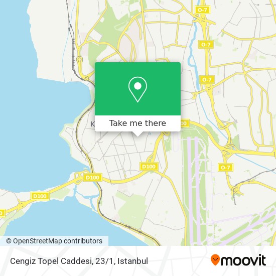 Cengiz Topel Caddesi, 23/1 map