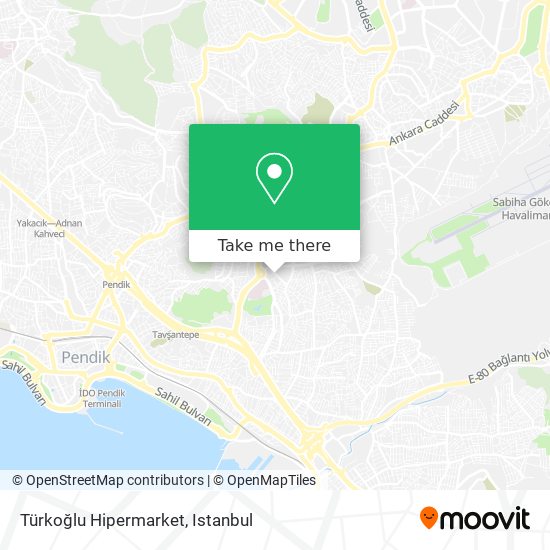 Türkoğlu Hipermarket map