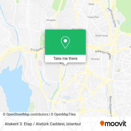 Atakent 3. Etap / Atatürk Caddesi map