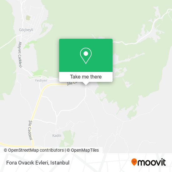 Fora Ovacık Evleri map