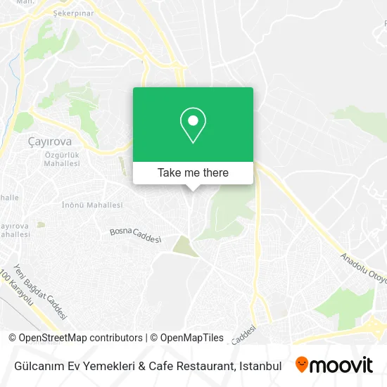 Gülcanım Ev Yemekleri & Cafe Restaurant map